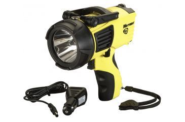 Image of Streamlight WayPoint Spotlight w/ 12V DC Power Cord, Yellow 44900