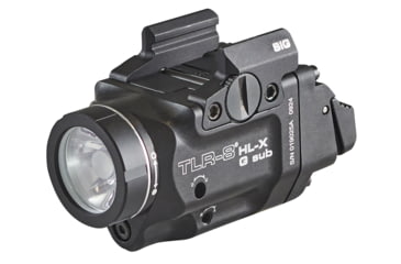 Image of Streamlight TLR-8 HL-X G SUB USB SL-B9 Rechargeable 1000 Lumens LED Weapon Light for Sig Sauer P365/XL Closed Rail Systems w/ High And Low Switches, USB-C Cord, Multi-Tool, And Mounting Kit With Key, Black, 69477