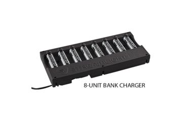 Image of Streamlight 8-Unit Bank Charger - 12V DC, Black 20220
