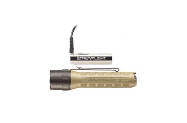 Image of Streamlight 88612 PolyTac USB 600 Lumens Rechargeable Lithium Coyote