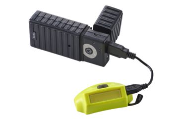 Image of Streamlight Bandit Pro Headlamp, 180 Lumen Chip On Board Led, Usb Cord, 61701 - Hat Clip, Elastic Headstrap, Yellow, 61710