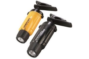 Image of Streamlight Clipmate Flashlights: LED Flashlight, Elastic strap headband, lanyard, alkaline batteries