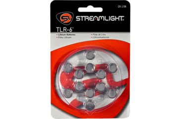 Image of Streamlight TLR-6 CR 1/3N Lithium Batteries, 12 Pack, 69281