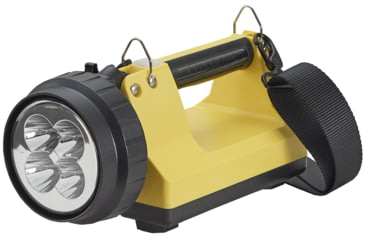 Image of Streamlight E-Spot LiteBox 1500 Lumens Rechargeable Lantern Standard System, 120V AC/12V DC, Shoulder Strap &amp; Mounting Rack, Yellow, 45871