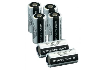 Image of Streamlight Flashlight Replacement 3V CR123 Lithium Batteries - 6 Pack