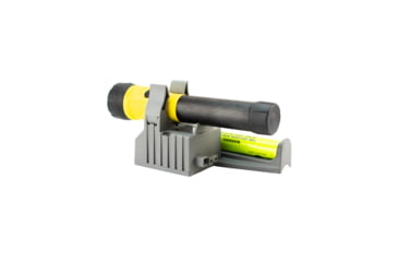 Image of Streamlight PolyStinger LED Flashlight, 120V AC/DC Steady PiggyBack Charger - Yellow