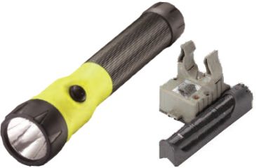 Image of Streamlight PolyStinger LED Flashlight Steady Charge PiggyBack Yellow
