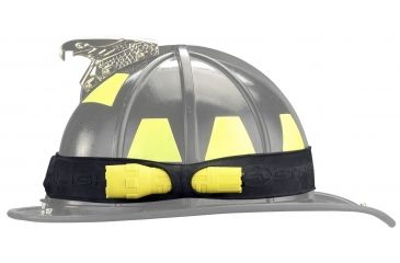 Image of Streamlight PolyTac LED Helmet Lighting Kit - PolyTac LED, lithium, Black Jack mount, helmet band, Blister packaged, Yellow