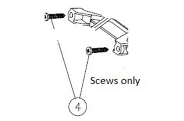 Image of Streamlight Screw, 10-16 X 1 Hi-Lo - Fire Vulcan LED 440023