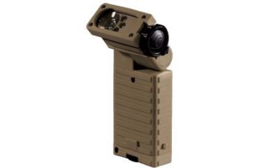 Image of Streamlight Sidewinder Aviation Coyote Tan Flashlight w/Batteries - White C4, Green, Blue, IR LEDs