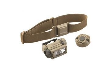 Image of Streamlight Sidewinder Compact III Military Model AA/CR123A 275 Lumens LED Flashlight, Coyote, 14516