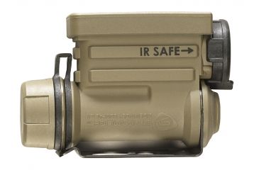 Image of Streamlight Sidewinder Compact II Military Model -White C4 LED, Red, Blue, IR LEDs includes helmet mount and CR123A lithium battery. Boxed 14510