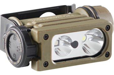 Image of Streamlight Sidewinder Compact III Aviation Model AA/CR123A 275 Lumens LED Flashlight, Coyote, 14533