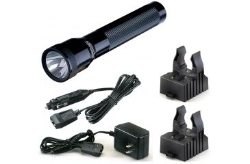 Image of Streamlight Stinger XT Rechargeable Flashlight with AC-DC Steady Charger - 2 Holders