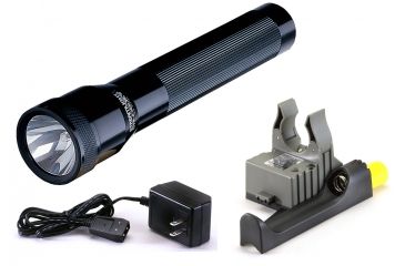 Image of Streamlight Stinger XT Rechargeable Flashlight with AC Fast Charger PiggyBack Holder