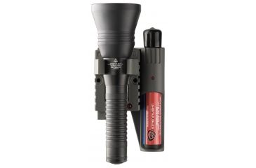 Image of Streamlight Strion HPL Flashlight, 615 Lumens, Black, w/PiggyBack Charger 120V AC/DC USB, 74536