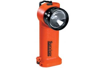 Image of Streamlight Survivor Division 2 Flashlight, Orange - Light only, WITHOUT CHARGER