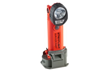 Image of Streamlight Survivor Pivot USB LED Flashlight, Alkaline, 325 Lumens, Orange, 91800