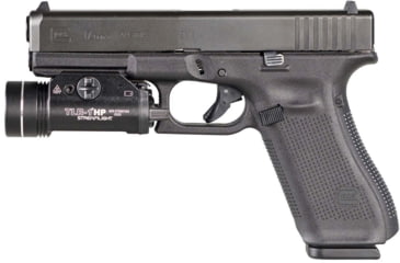 Image of Streamlight TLR-1 HP 1000 Lumens High-Candela Rail-Mounted Strobing LED Tactical Light, CR123A, Black, 59150