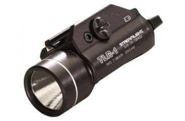 Image of Streamlight TLR-1 IR Rail-Mounted Infrared Weapon Light, CR123A, 135 Lumens, Black, 69150