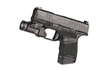 Image of Streamlight TLR-7 X sub USB 500 Lumens Weapon Light, CR123A, Black, Springfield Armory Hellcat, 69408
