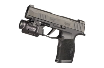 Image of Streamlight TLR-8 G Sub For SIG P365/XL LED Weapon Light w/ Green Laser, CR123A Lithium, White, 500 Lumens, Black, 69437
