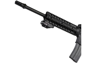 Image of Streamlight TLR RM 1 Rail Mounted LED Tactical Lighting System w/Green Laser, CR123A, White, 500 Lumens, Black, 69443