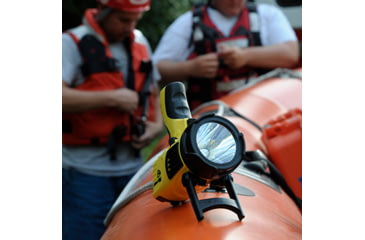 Image of Streamlight Waypoint Pistol Grip Spotlight w/ 12V DC Power Cord and Polymer Mount, Yellow, Box Pack 44900