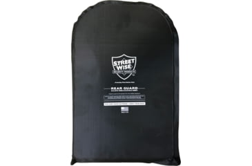 Image of StreetWise Security Products Rear Guard Ballistic Shield 11x17 in, Black, SWRG04US