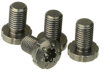 Image of Strike Industries 1911 Torx Grip Screws/ Aisi-12L14 Steel With Black Zinc Coating, Black, One Size, SI-1911TS-BZC