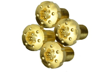 Image of Strike Industries 1911 Torx Grip Screws/ Aisi-12L14 Steel With True 24K Gold Coating, Gold, One Size, SI-1911TS-GC