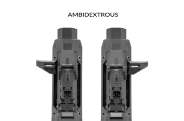 Image of Strike Industries Aluminum Handguard for CZ Scorpion 3+ Pistol, Black, SI-CEVO-3PLUS-PHG-BK