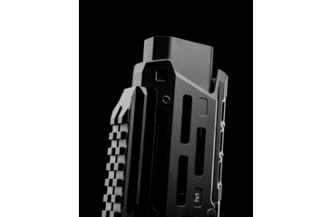 Image of Strike Industries Aluminum Handguard for CZ Scorpion 3+ Pistol, Black, SI-CEVO-3PLUS-PHG-BK