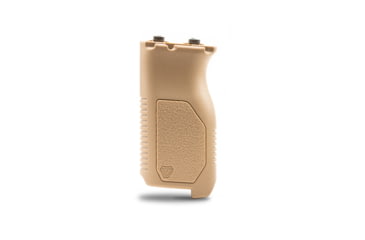 Image of Strike Industries Angled Vertical Grip with Cable Management - Long, SI-AR-CMAG-L-FDE, FDE, One Size, SI-AR-CMAG-L-FDE