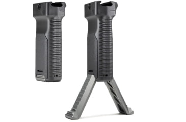 Image of Strike Industries Bipod Grip Polymer, Gray, ARALBIPODGY, Black, One Size, SI-AR-AL-BIPOD-GY