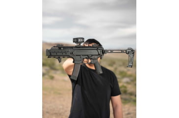 Image of Strike Industries Fits 1913 Interfaces FSA Single Folder Rifle Stock, Matte Finish, Black, SI-FSA-S-STOCK