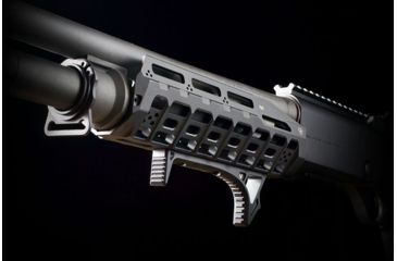 Image of Strike Industries Hayl Rail MLOK Handguard for Benelli M4, Black, SI-BM4-HAYL-RAIL-BK