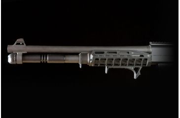 Image of Strike Industries Hayl Rail MLOK Handguard for Benelli M4, Black, SI-BM4-HAYL-RAIL-BK