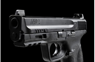 Image of Strike Industries Iron Front &amp; Rear Sights for M&amp;P9 - Suppressor Height, Black, One Size, SI-MP9-SIGHTS-SH