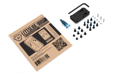 Image of Strike Industries Liteslide, G43 Mrds Adaptor Plate, Black, SI-G43-RMR