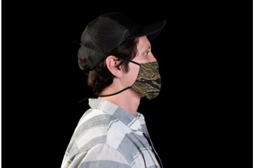 Image of Strike Industries Mask Sleeve With Head Loop, Tigerstripe Camo, One Size, SI-TIGERMASKSLEEVE