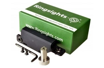 Image of Strike Industries Ring Sight MC-10-80 Black Reticle Secret Service Model, Black, RS-MC-10-80 SSM