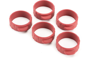 Image of Strike Industries Strike Tactical Rubber Band - 34mm, 5-pack, Red, One Size, SI-BANGBAND-34MM-RED