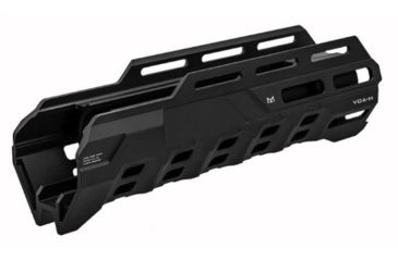Image of Strike Industries Valor of Action 10 M-Lok Handguard for Mossberg 500, 12ga, 6061 Aluminum, Black, One Size, 793811763195