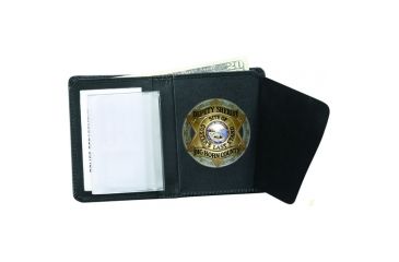Image of Strong Leather Company - Badge Wallet - Dress