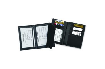 Image of Strong Leather Company - Double Id Badge Cases With Credit Card Slots And License Window - 77850-5442