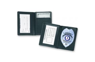 Image of Strong Leather Company - Side Open Badge Case with Credit Card Slots