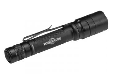 Image of SureFire Every Day Carry Tactical LED Flashlight, CR123A, White, 5-1200 Lumens, Black, EDCL2-T