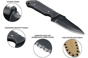 Image of SureFire Echo Fixed-Blade Combat/Utility Knife EW-05
