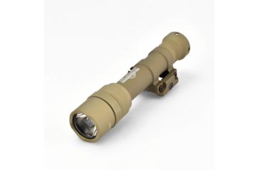 Image of SureFire M600 Ultra Scout Light LED WeaponLight, M75 Thumb Screw Mount, 1000 Lumens, Tan, M600U-Z68-TN